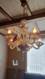 Murano luster met 2, amplieken, Antiek en Kunst, Ophalen
