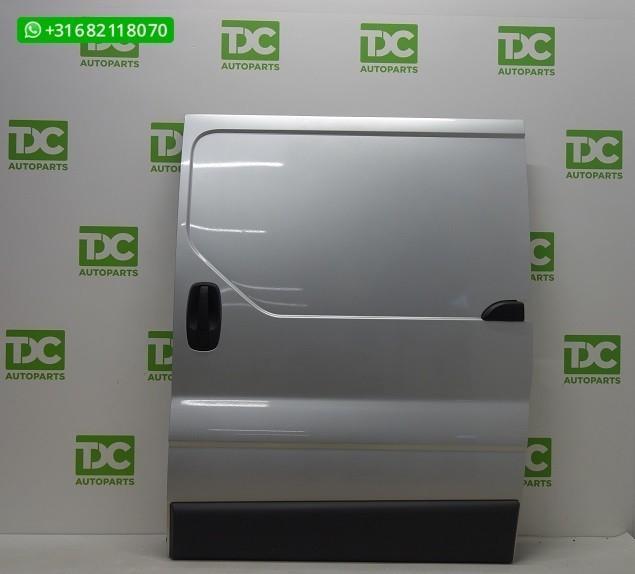 Opel Vivaro ('01-'14) Schuifdeur links dicht zilvergrijs, Auto-onderdelen, Carrosserie, Deur, Opel, Links, Gebruikt, Ophalen of Verzenden