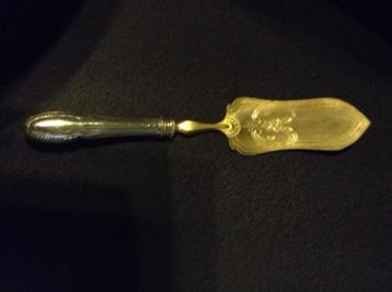 Antieke Taartschep - Verguld zilver  beschikbaar voor biedingen