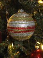 Luxueuze glazen kerstballen - 4 stuks (meerdere beschikbaar), Ophalen of Verzenden, Nieuw