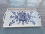 Vintage Delfts blauw keramiek dienblad, Antiek en Kunst, Ophalen