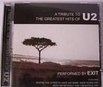 A TRIBUTE TO THE GREATEST HITS OF U2 Performed By EXIT, Cd's en Dvd's, Rock-'n-Roll, Zo goed als nieuw, Verzenden