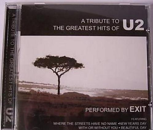 A TRIBUTE TO THE GREATEST HITS OF U2 Performed By EXIT, Cd's en Dvd's, Cd's | Rock, Zo goed als nieuw, Rock-'n-Roll, Verzenden