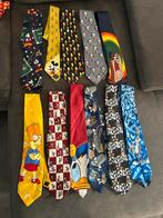 Lot de Cravate simpson, mickey, looney toons, Kleding | Heren, Stropdassen, Ophalen of Verzenden, Zo goed als nieuw
