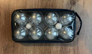 Zakje petanqueballen — 8 ballen + 2 biggen beschikbaar voor biedingen