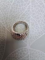 Mooie zilver kleurige ring (zie foto's), Overige materialen, Ophalen of Verzenden, Zo goed als nieuw, Dame