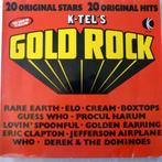 Compilatie LP: Gold rock 20 original hits, Ophalen of Verzenden, Nieuw in verpakking