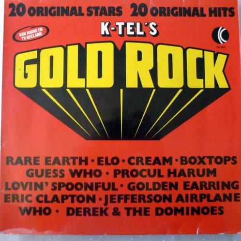 Compilatie LP: Gold rock 20 original hits, Cd's en Dvd's, Vinyl | Verzamelalbums, Nieuw in verpakking, Ophalen of Verzenden