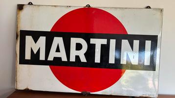 Plaque émaillée Martini, Enlèvement, Utilisé