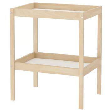 table à langer Ikea SNIGLAR hêtre, Enlèvement, Comme neuf, 70 cm ou plus, Moins de 75 cm