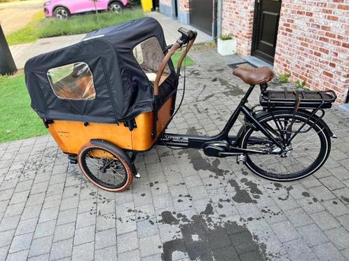 Elektrische bakfiets Vogue carry 3, Fietsen en Brommers, Fietsen | Bakfietsen, Ophalen