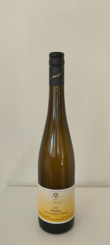 Ellerer Pfirsichgarten- Riesling Spätlese zoet- Schauf beschikbaar voor biedingen