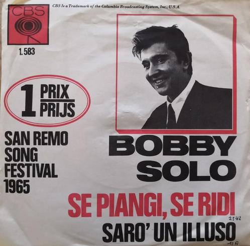 BOBBY SOLO - Se piangi, se ridi (single), Cd's en Dvd's, Vinyl Singles, Gebruikt, Single, Pop, 7 inch, Ophalen of Verzenden