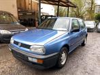 Volkswagen golf 1,8essence oldtimer 1994 controle ok !, 5 places, Achat, 4 cylindres, 1781 cm³