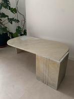 marmeren salontafel, Huis en Inrichting, Bureaus, Ophalen, Zo goed als nieuw