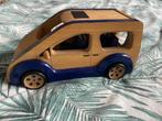 Houten auto, Ophalen