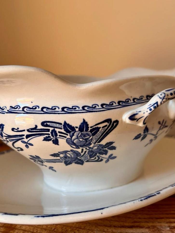 Bol à sauce ancien Rosa Boch Frères Keramis, Antiquités & Art, Antiquités | Services (vaisselle) pièces, Enlèvement ou Envoi