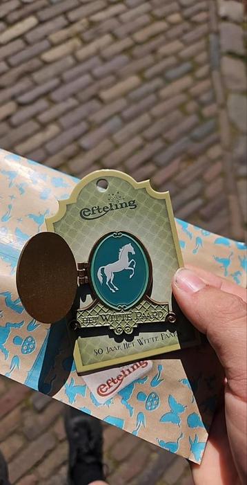 Efteling Pin, 50 jaar het witte paard, Enlèvement ou Envoi, Neuf