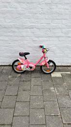 Kinderfiets Decathlon 12” met steunwieltjes en balanstrainer, Fietsen en Brommers, Ophalen, Gebruikt