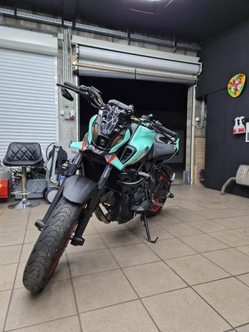 Yamaha mt07 2021, 2 cylindres, Particulier, Permis Moto A2 minimum, 700 cm³
