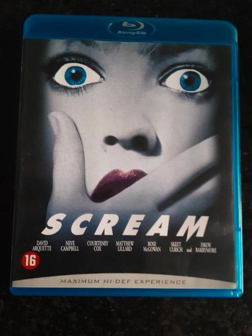 Scream 1 1996 blu ray NL, Cd's en Dvd's, Blu-ray, Zo goed als nieuw, Horror, Ophalen of Verzenden