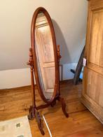 Ovale staande spiegel, Huis en Inrichting, Woonaccessoires | Spiegels, Ophalen, Zo goed als nieuw, 50 tot 75 cm, 150 tot 200 cm