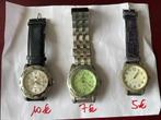 3 montres, Bijoux, Sacs & Beauté, Comme neuf, Envoi
