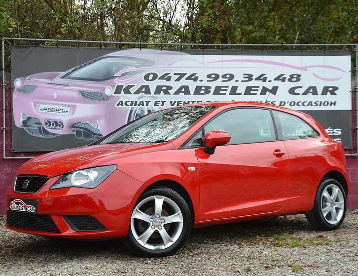 SEAT Ibiza 1.2i Enjoy 40.900KM (bj 2015), Auto's, Seat, Bedrijf, Te koop, Ibiza, ABS, Airbags, Centrale vergrendeling, Cruise Control