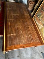 Salontafel bamboe, Huis en Inrichting, Ophalen, Gebruikt