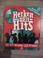 Herken de Hits + CD Nieuw, Hobby en Vrije tijd, Gezelschapsspellen | Overige, Vijf spelers of meer, Ophalen of Verzenden, Nieuw