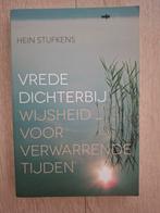 Vrede dichterbij wijsheid voor verwarrende tijden, Ophalen of Verzenden, Zo goed als nieuw, Hein Stufkens