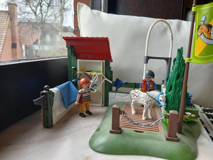 Playmobil paarden wassen, Kinderen en Baby's, Speelgoed | Playmobil, Gebruikt, Complete set, Ophalen