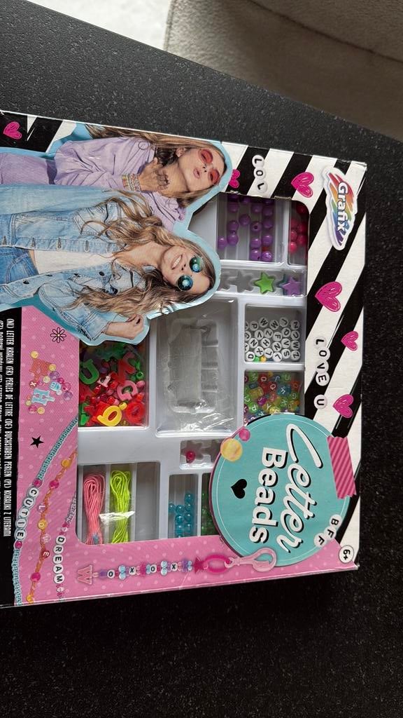 Letter kralen, Kinderen en Baby's, Speelgoed | Educatief en Creatief, Ophalen, Zo goed als nieuw