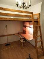Hoogslaper met refurbished bureau, Huis en Inrichting, Ophalen, Gebruikt, Hoogslaper