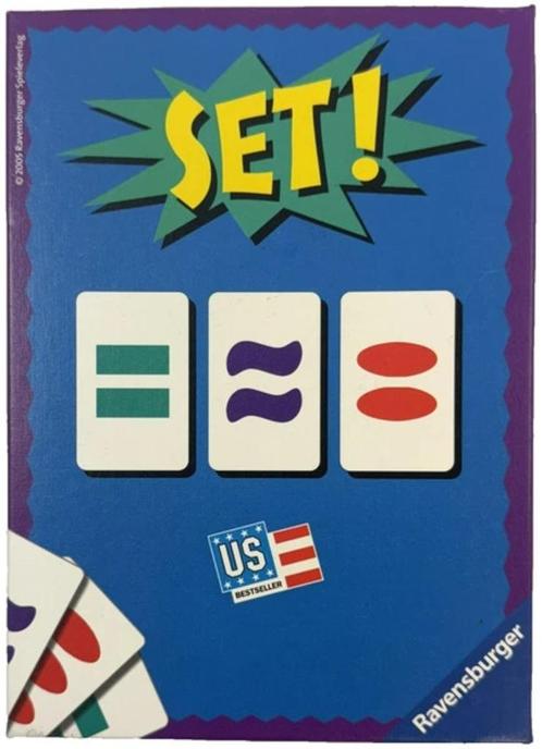 SET Ravensburger kaartspel gezelschapsspel spel compleet, Hobby en Vrije tijd, Gezelschapsspellen | Kaartspellen, Zo goed als nieuw