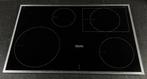 Miele KM 6350 inductiekookplaat 4 zones, Elektronische apparatuur, Keramisch, Zo goed als nieuw, Inbouw, 4 kookzones