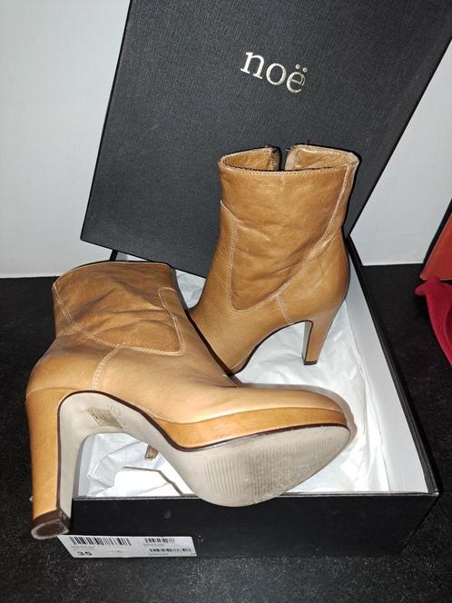 Noë, enkellaarsjes nieuw, mt 35, Kleding | Dames, Schoenen, Nieuw, Lage of Enkellaarzen, Bruin, Ophalen of Verzenden