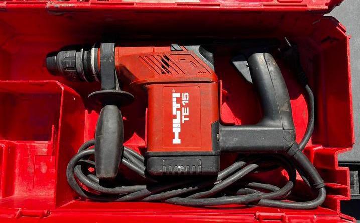 Hilti klopboormachine TE15 + boren, Doe-het-zelf en Bouw, Gereedschap | Handgereedschap, Gebruikt, Ophalen
