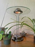 Massive Tafellamp Space Age Style UFO Model, Ophalen, Gebruikt, Glas, Minder dan 50 cm