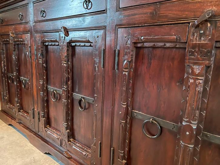 Antieke dressoir kast, Huis en Inrichting, Kasten | Dressoirs, Gebruikt, Ophalen