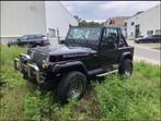 Jeep Wrangler 1989, Auto's, Zwart, Overige bekleding, Zwart, 1900 kg