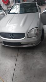 Mercedes slk 200 kompressor, Cuir, Argent ou Gris, 140 g/km, Noir