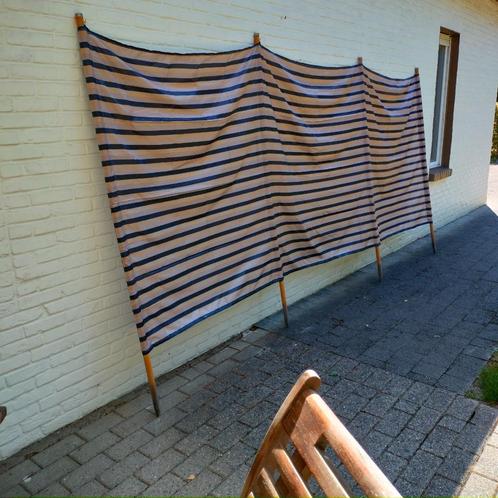 Windscherm. Strandzeil. Nylon. Br.3.60 x H.1.80, Caravans en Kamperen, Windschermen, Zo goed als nieuw, Ophalen