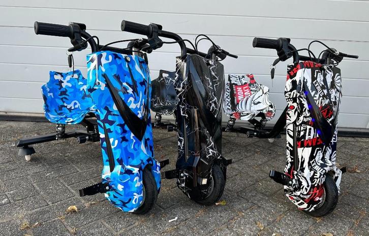 Elektrische Drift Trike Kart 250W Bluetooth cadeautip NIEUW, Kinderen en Baby's, Speelgoed | Buiten | Voertuigen en Loopfietsen