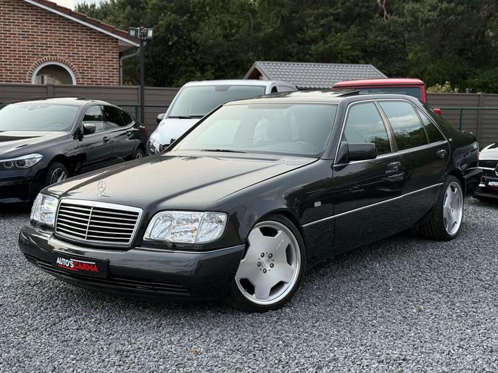 Mercedes-Benz S 600 Long V12 AMG  Oldtimer | FULL | 20" A, Auto's, Oldtimers, Bedrijf, Te koop, ABS, Airbags, Airconditioning