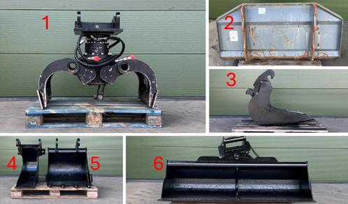 KINSHOFER Sorteer grijper, Grondbak, Graafbak, kantelbak, Zakelijke goederen, Machines en Bouw | Onderdelen, Ophalen