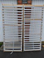 Verstelbare lattenbodems 2x 80x200 voor een bed van 160cm, Huis en Inrichting, Slaapkamer | Matrassen en Bedbodems, Ophalen, Gebruikt