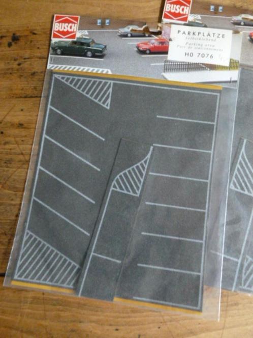 LOT Routes et Parking Autos 1/87 HO Déco FALLER + BUSCH NEUF, Hobby en Vrije tijd, Modelauto's | 1:87, Nieuw, Auto, Herpa, Ophalen of Verzenden