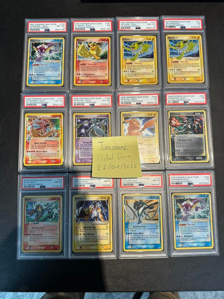 Pokémon Goldstar verzameling te koop!, Hobby & Loisirs créatifs, Jeux de cartes à collectionner | Pokémon, Comme neuf, Plusieurs cartes