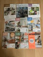 9 magasines maison decoration Ariadne, campagne, Livres, Journaux & Revues, Enlèvement ou Envoi, Utilisé